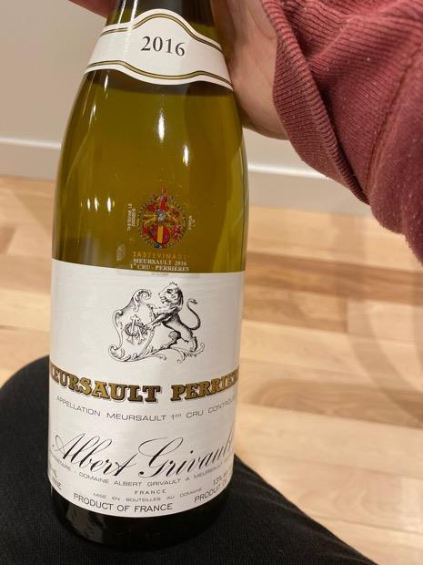 2023 Albert Grivault Meursault 1er Cru Perrières - CellarTracker