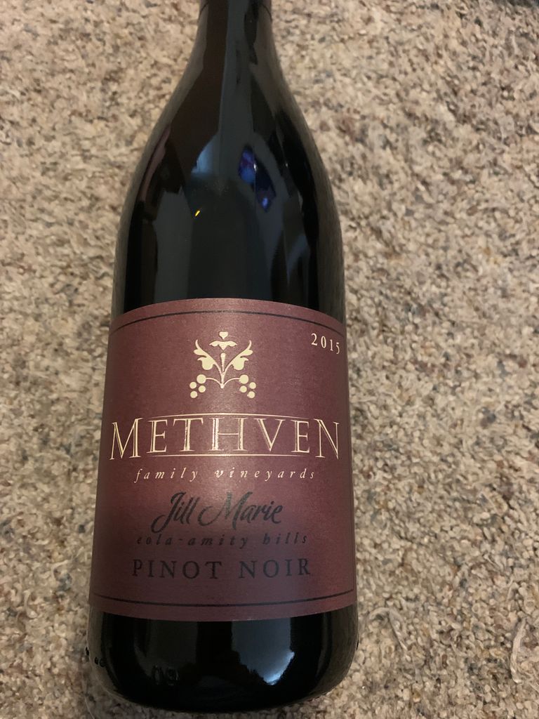 2015 Methven Family Vineyards Pinot Noir Jill Marie, USA, Oregon