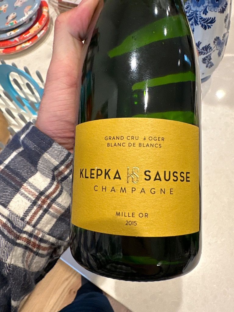 2015 Klepka-Sausse Champagne Grand Cru Mille Or Blanc de Blancs