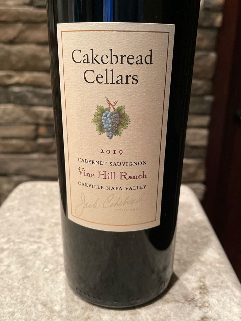 2019 Cakebread Cellars Sauvignon Vine Hill Ranch, USA