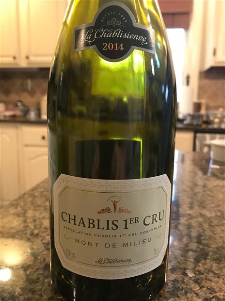 2014 La Chablisienne Chablis 1er Cru Mont de Milieu - CellarTracker
