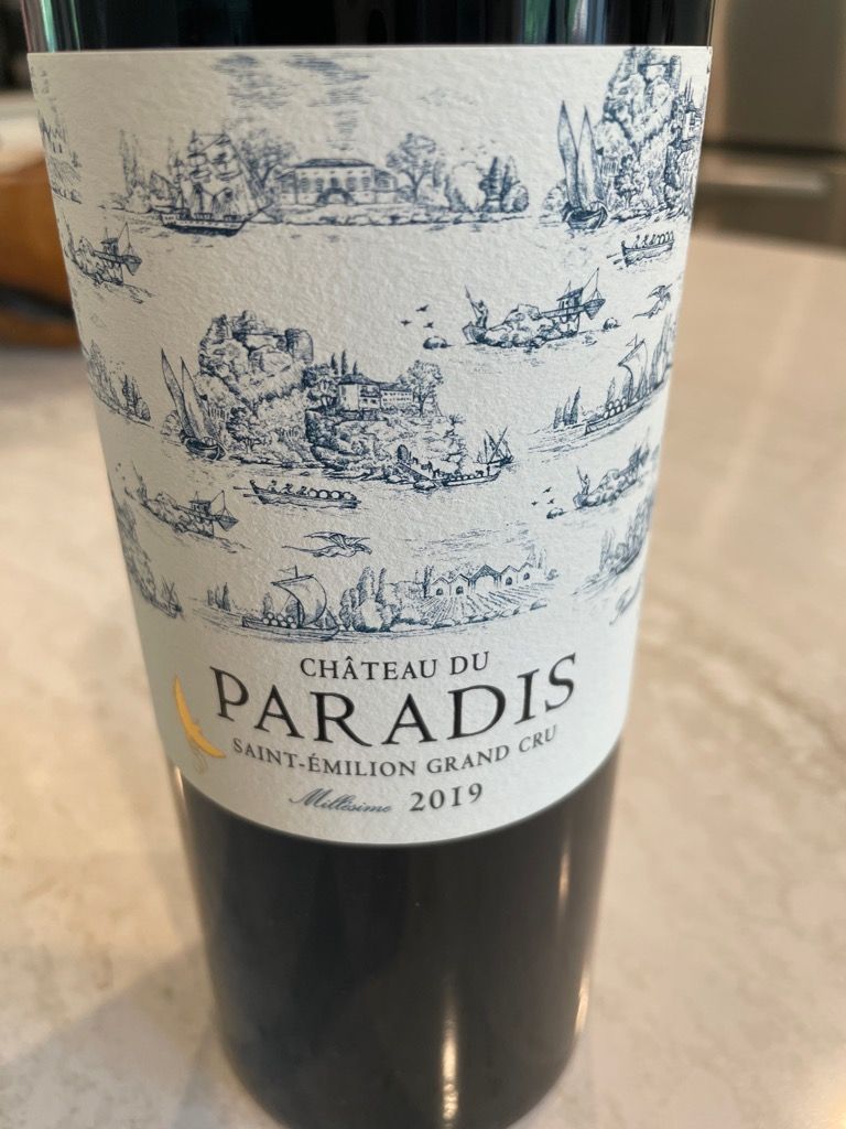 2019 Château du Paradis, France, Bordeaux, Libournais, St. Émilion