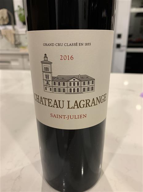 2019 - CellarTracker Lagrange (St. Julien) Château