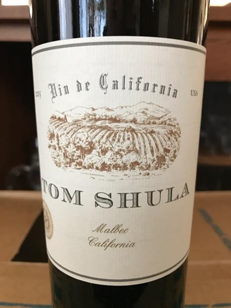 Tom Shula Malbec 2015