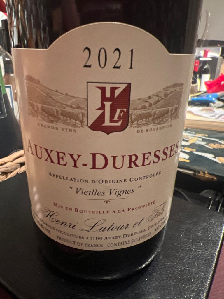 2023 Henri Latour Auxey-Duresses Vieilles Vignes - CellarTracker