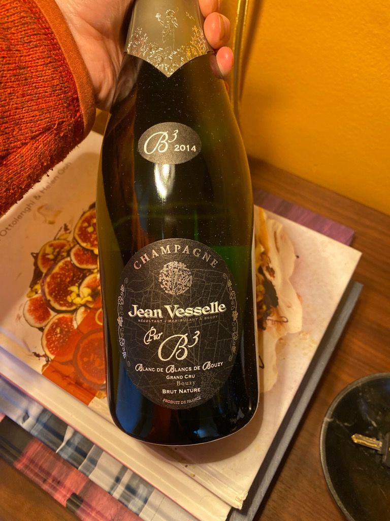 2014 Jean Vesselle Champagne Grand Cru Pur B3 Blanc De Blancs De Bouzy ...