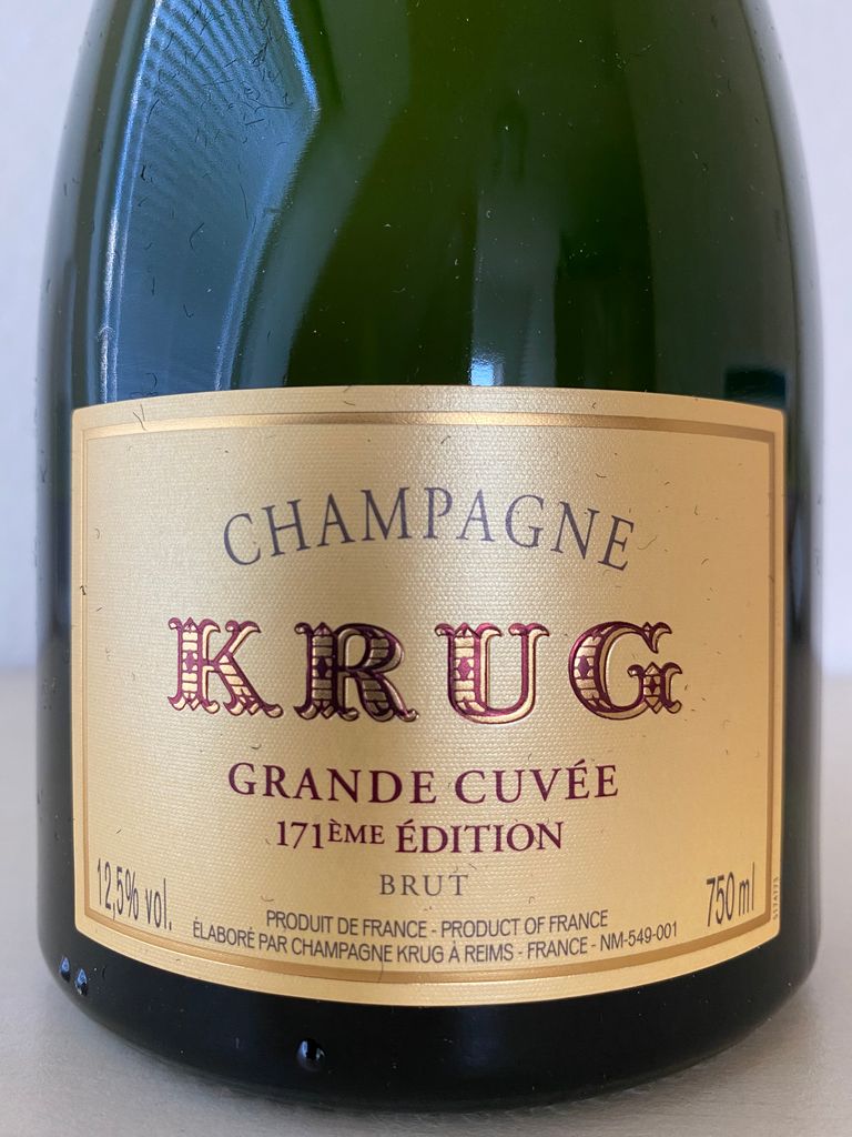 Krug Edition Cuvée - Brut CellarTracker N.V. Grande Champagne 171eme