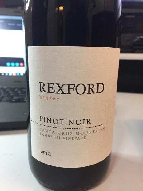 2012 Rexford Winery Pinot Noir Fambrini CellarTracker