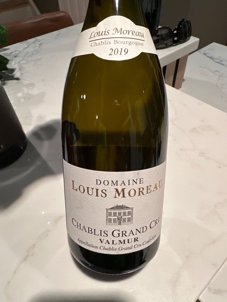 2019 Domaine Louis Moreau Chablis Grand Cru Les Clos - CellarTracker