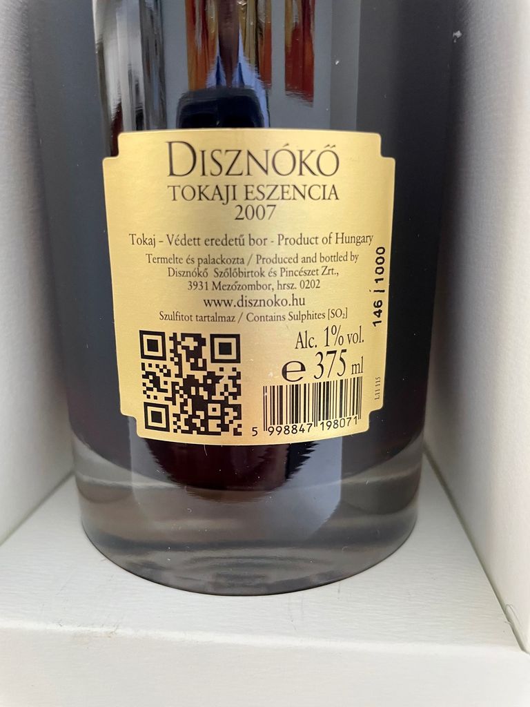 2013 Disznókő Tokaji Eszencia - CellarTracker