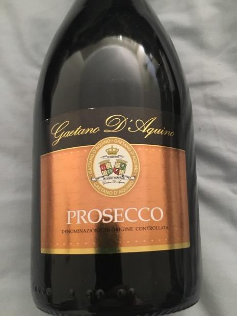 NV Gaetano D'Aquino Prosecco, Italy, Veneto / Friuli-Venezia Giulia ...