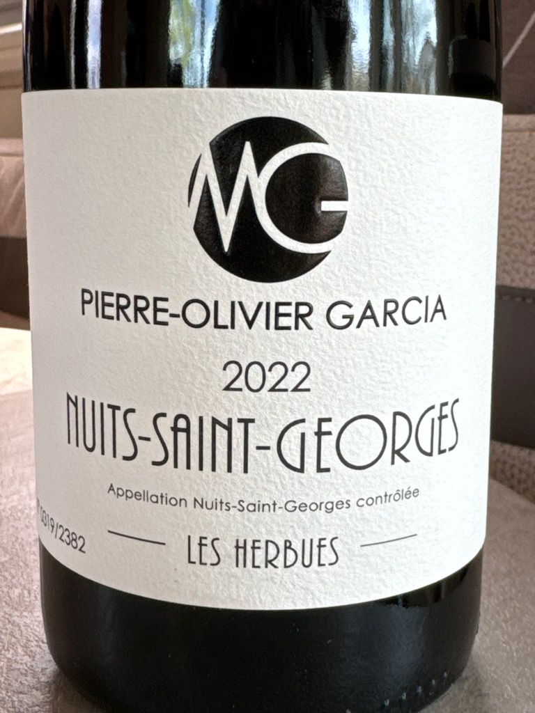2023 Pierre-Olivier Garcia Nuits-Saint-Georges Les Herbues