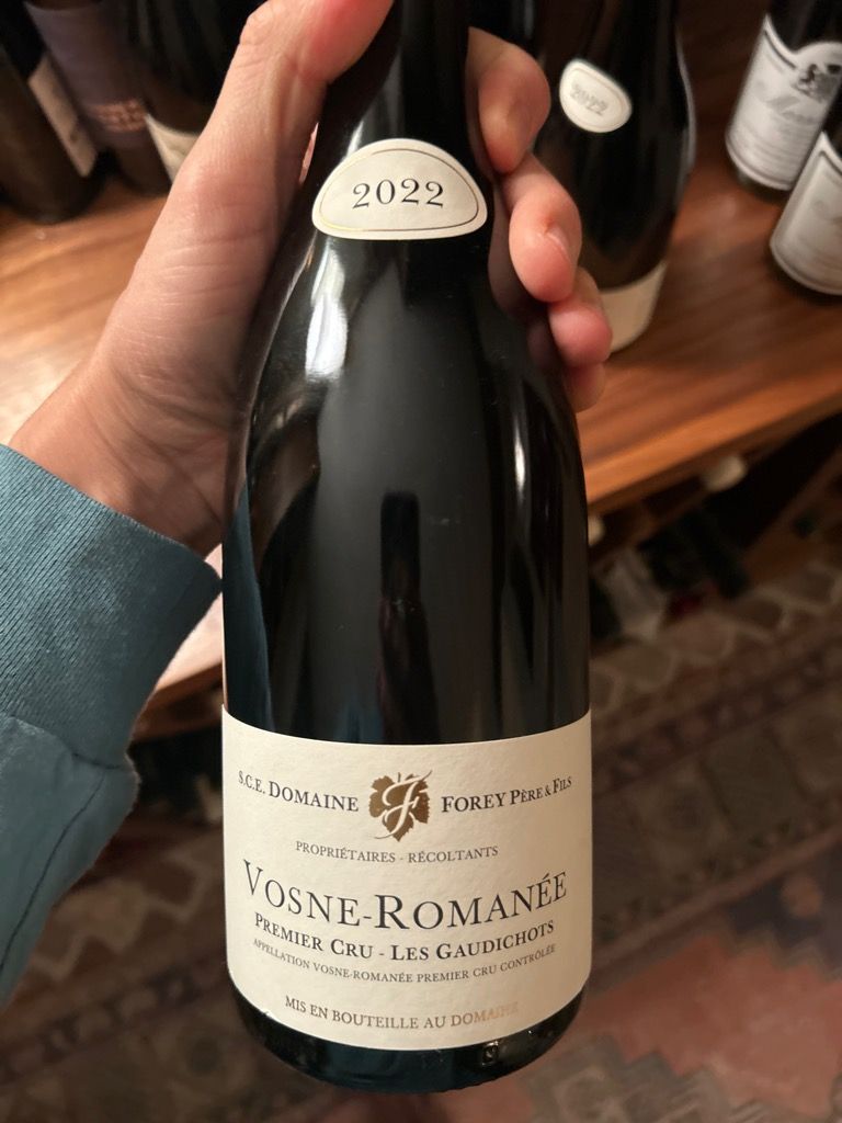 2022 Forey Père et Fils Vosne-Romanée 1er Cru Les Gaudichots