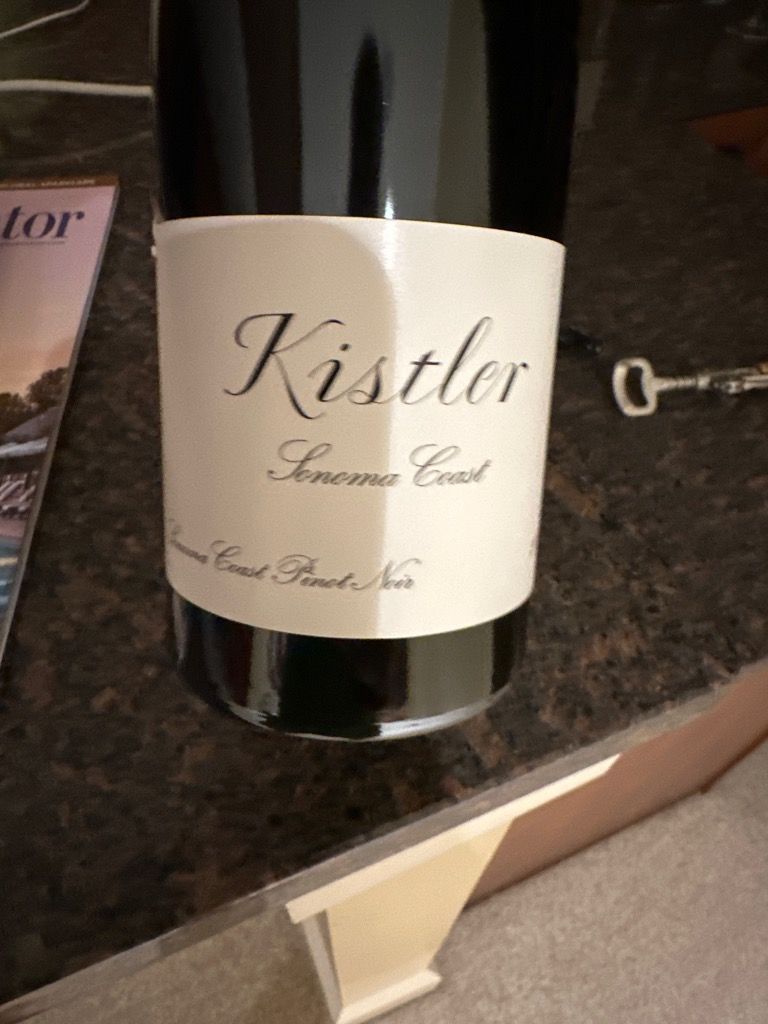 2021 Kistler Pinot Noir Sonoma Coast CellarTracker