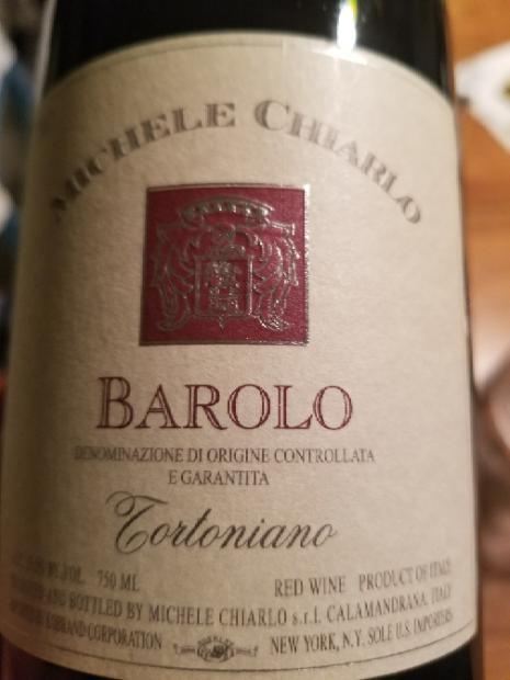 2007 Michele Chiarlo Barolo Tortoniano CellarTracker