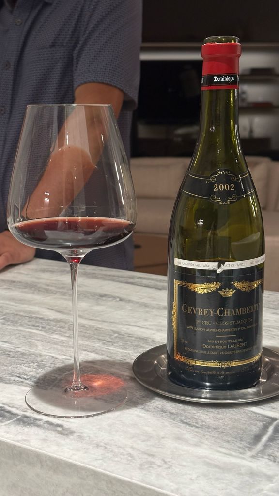 2002 Dominique Laurent Gevrey-Chambertin 1er Cru Clos St. Jacques