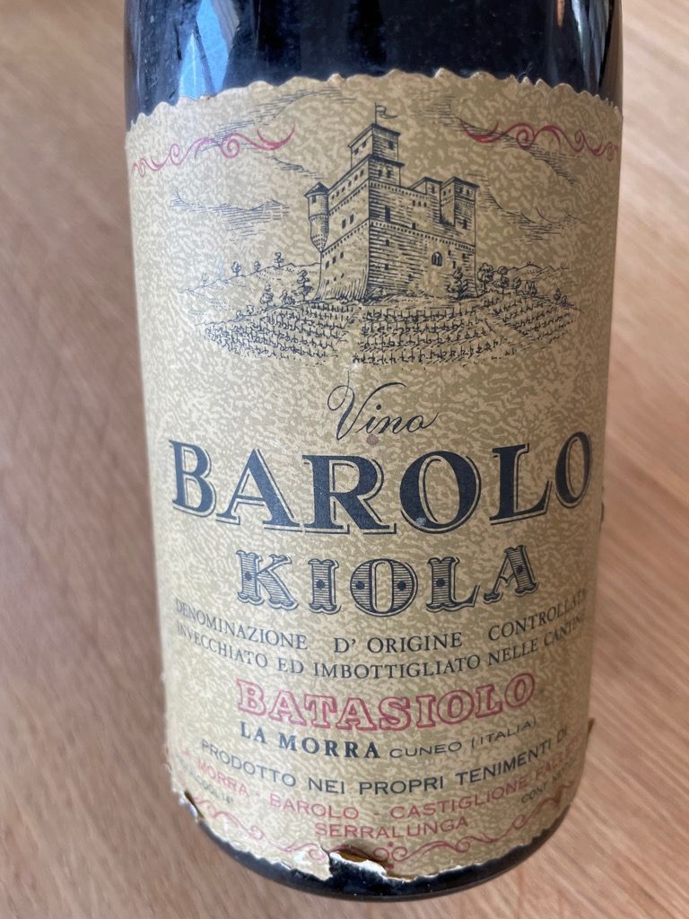 1964 Beni Di Batasiolo Barolo Kiola Italy Piedmont Langhe Barolo CellarTracker