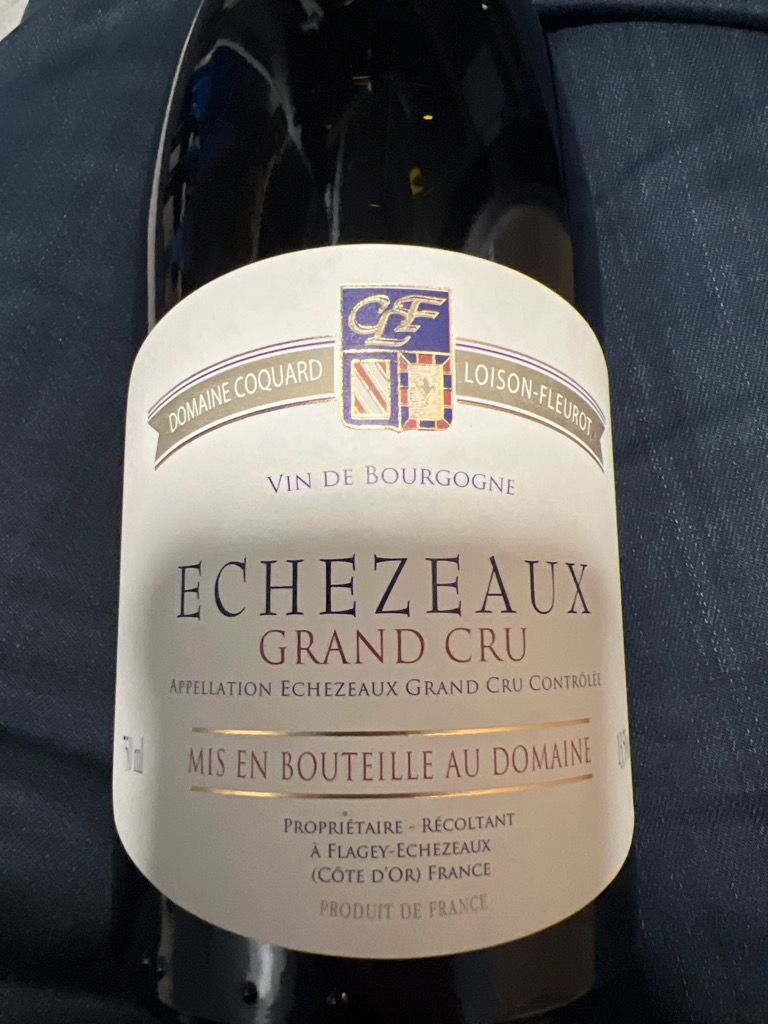 2021 Domaine Coquard Loison-Fleurot Echezeaux, France, Burgundy, Côte ...