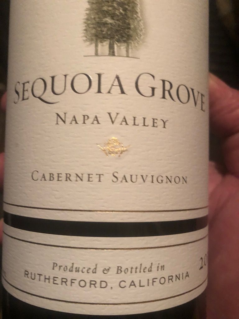 2016 Sequoia Grove Cabernet Sauvignon - CellarTracker