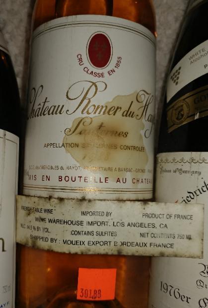 1989 Château Romer du Hayot - CellarTracker