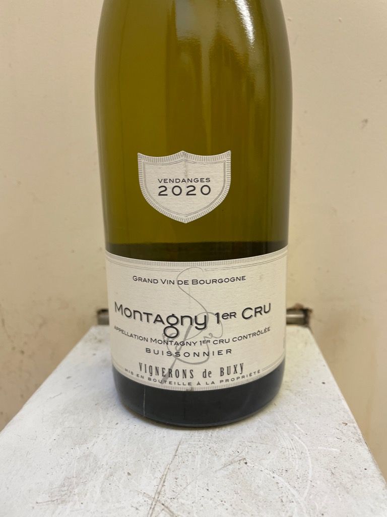 2020 Vignerons De Buxy Montagny 1er Cru Buissonnier, France, Burgundy ...