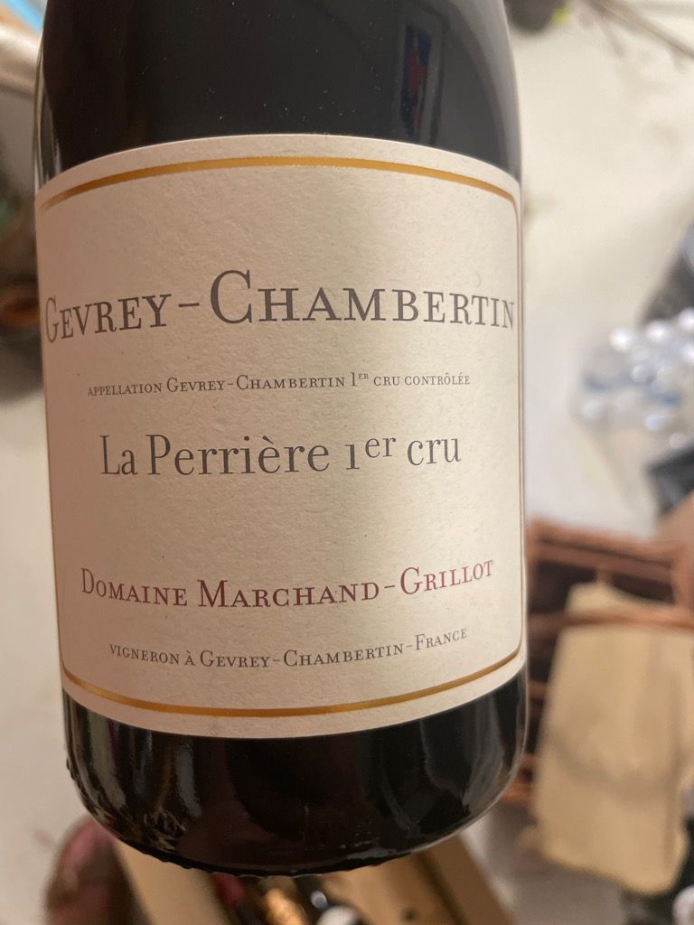2018 Domaine Marchand-Grillot Gevrey-Chambertin 1er Cru La