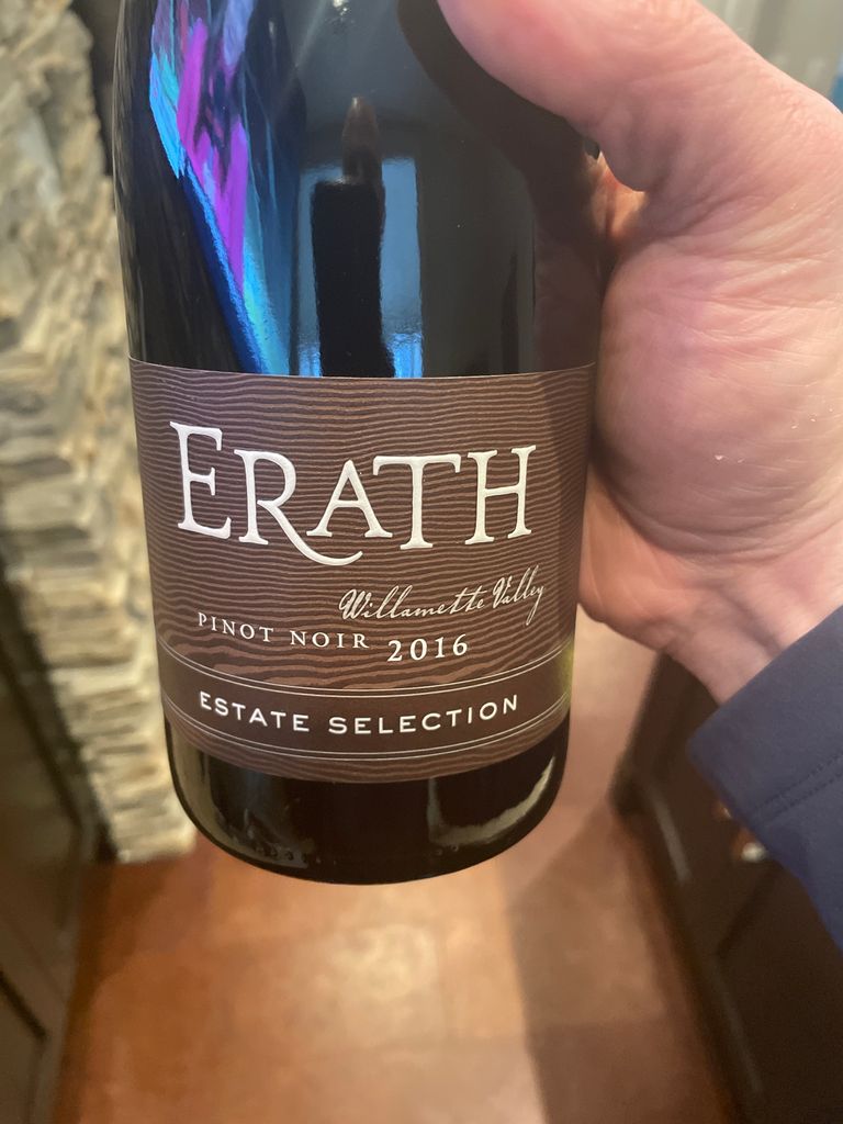 2016 Erath Pinot Noir Estate Selection Dundee Hills, USA, Oregon