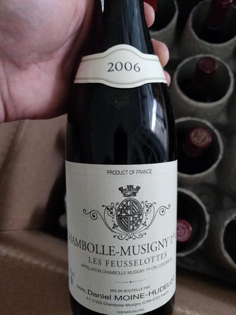 2001 Daniel Moine-Hudelot Chambolle-Musigny 1er Cru Les