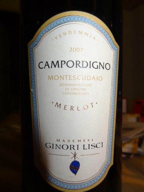 2009 Marchesi Ginori Lisci Montescudaio Campordigno, Italy, Tuscany ...