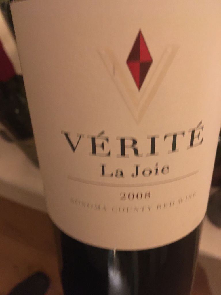 2008 Vérité La Joie - CellarTracker