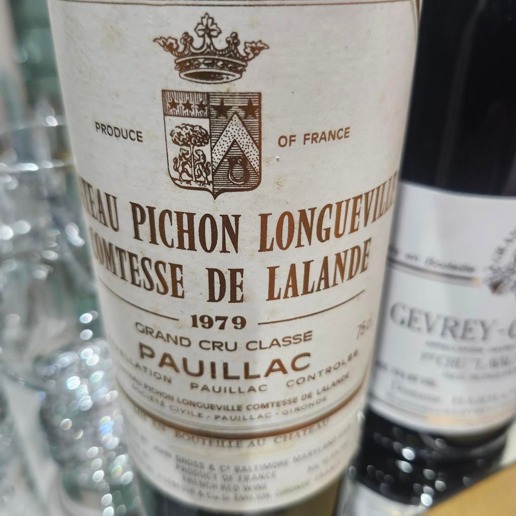 1979 Château Pichon Longueville Comtesse de Lalande