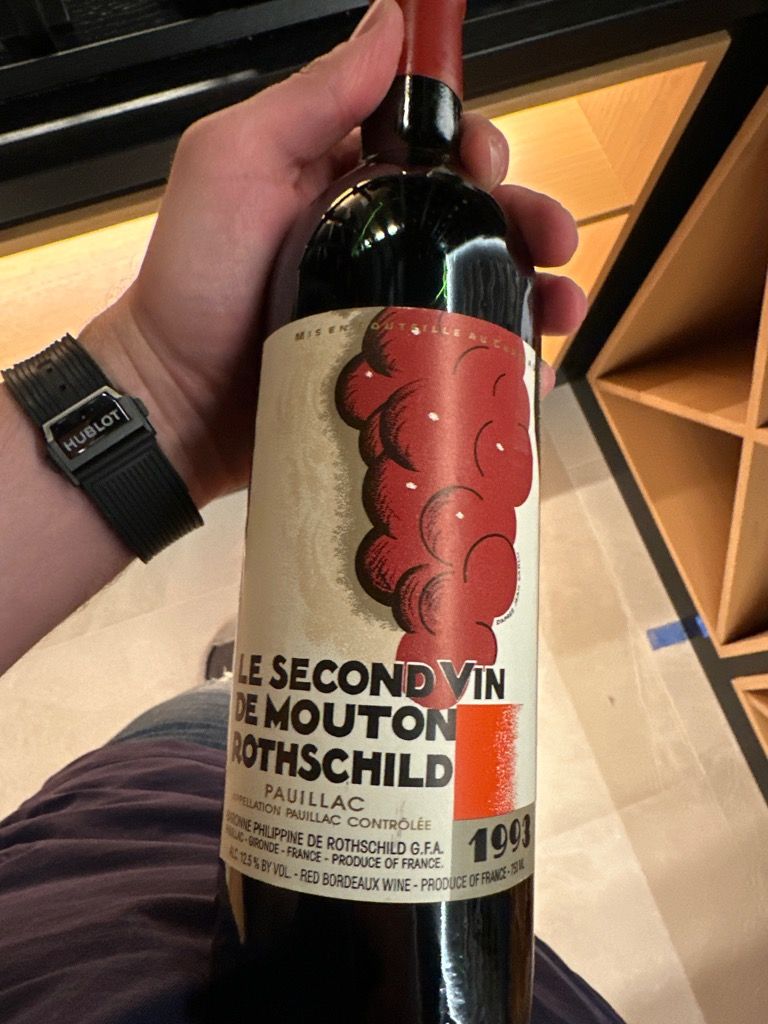 1993 Le Petit Mouton de Mouton Rothschild - CellarTracker