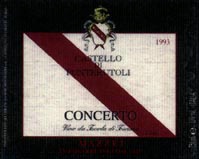 1993 Marchesi Mazzei Castello di Fonterutoli Concerto Vino da