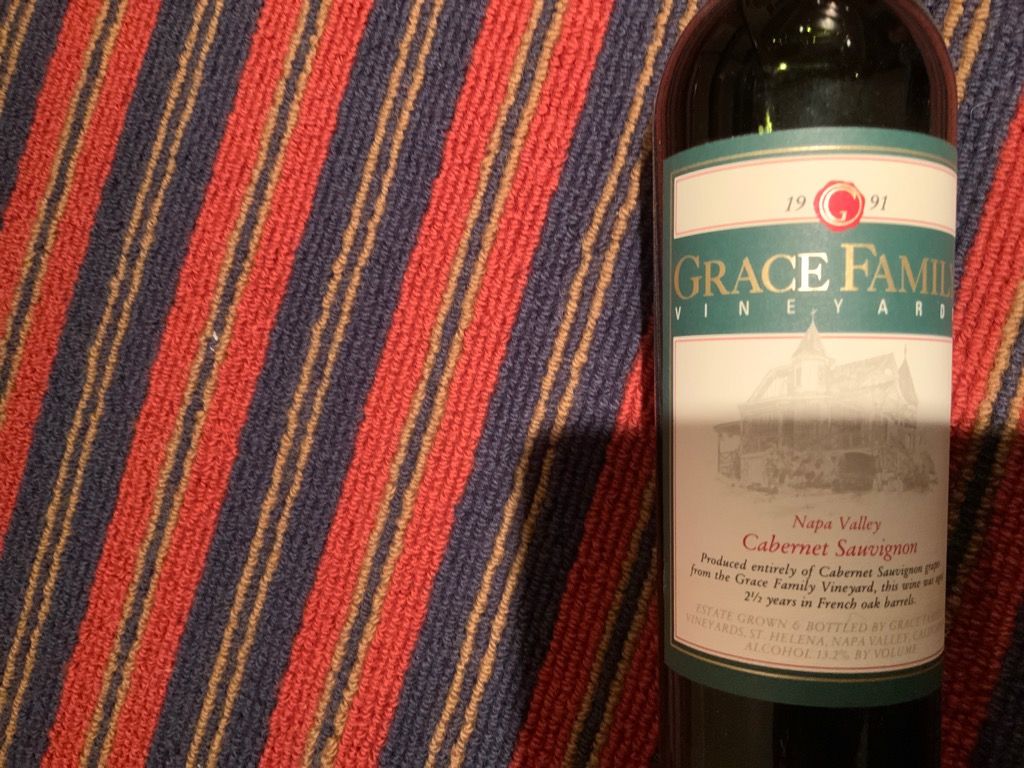 1991 Grace Family Cabernet Sauvignon - CellarTracker