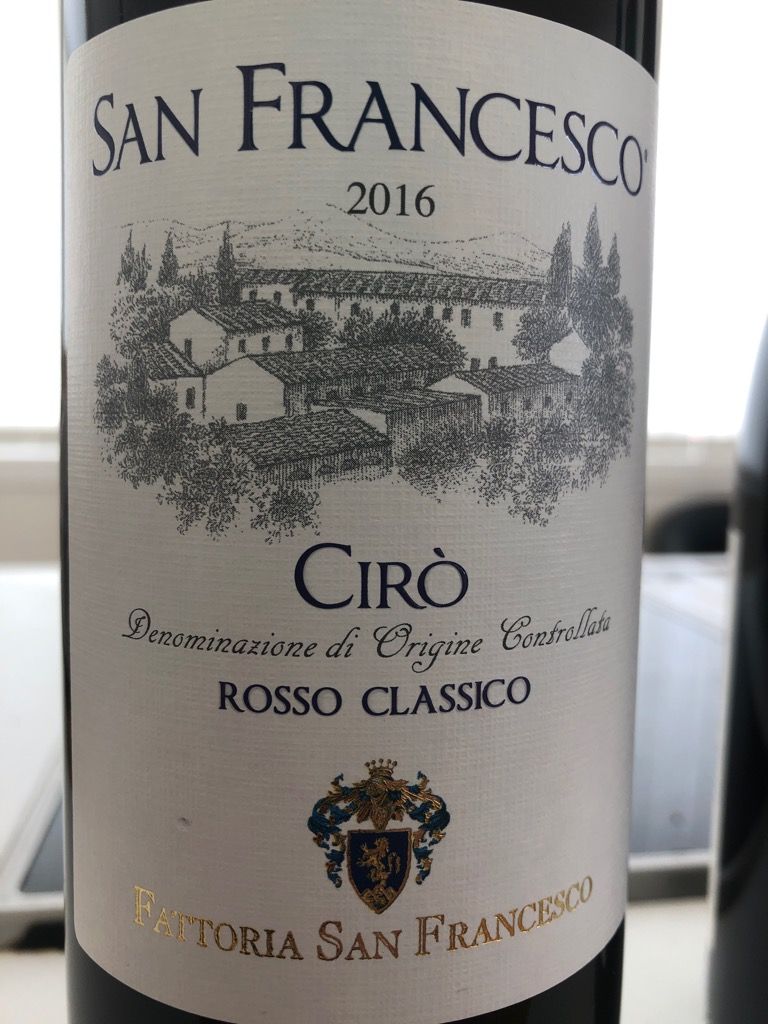 2017 San Francesco Cir Classico CellarTracker