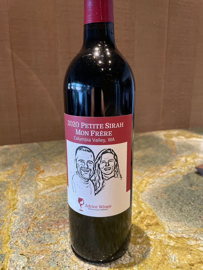2020 Adrice Wines Petite Sirah Mon Frère, USA, Washington, Columbia