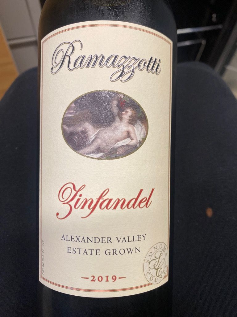 2019 Ramazzotti Wines Zinfandel Estate, USA, California, Sonoma County