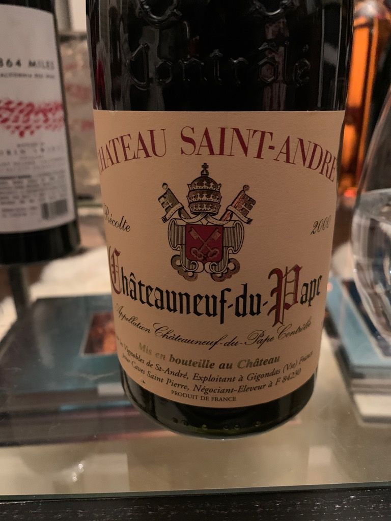 1996 Clos SaintAndré ChâteauneufduPape, France, Rhône, Southern