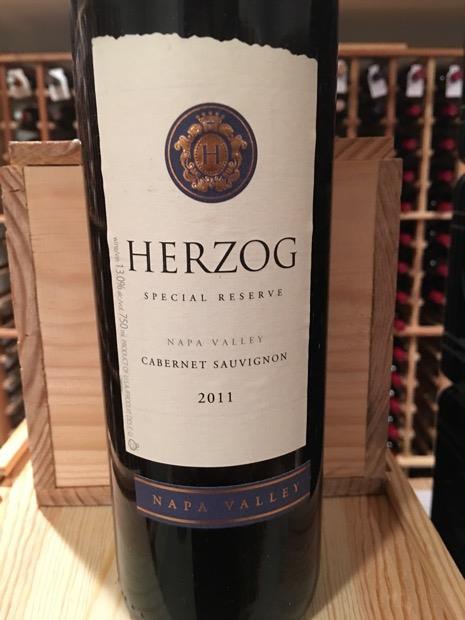 2001 Herzog Cabernet Sauvignon Special Reserve, USA, California ...