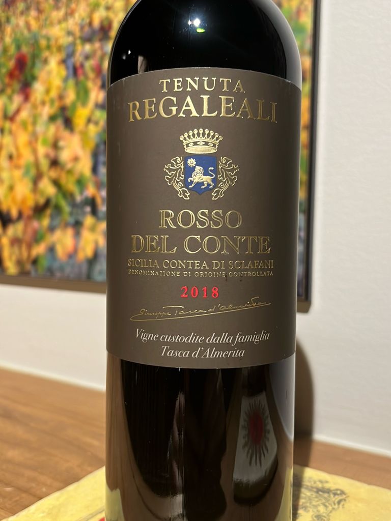 2003 Tasca D'Almerita Regaleali Rosso del Conte - CellarTracker