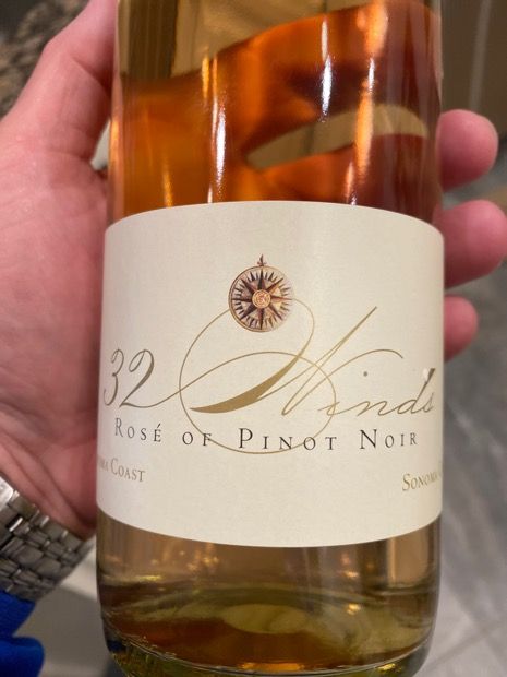 2019 32 Winds Pinot Noir Rosé, USA, California, Sonoma County ...