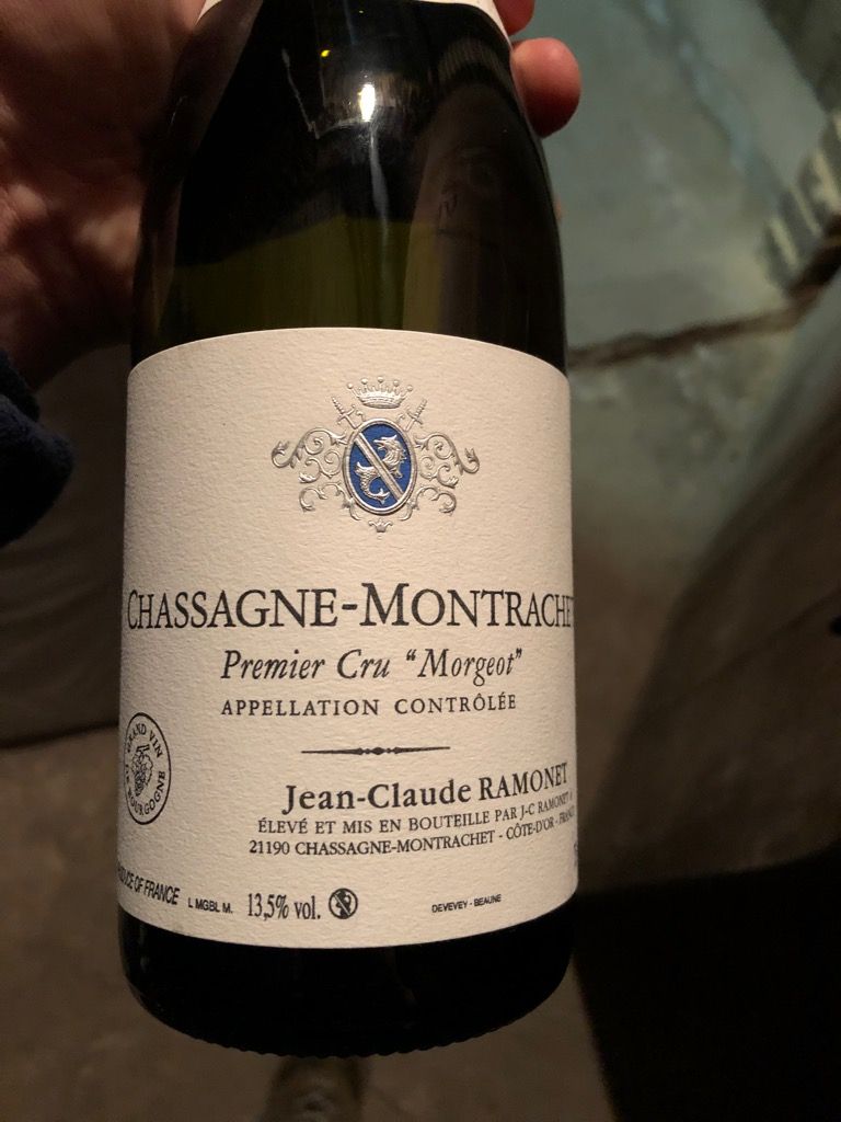 2018 Jean-Claude Ramonet Chassagne-Montrachet 1er Cru Morgeot