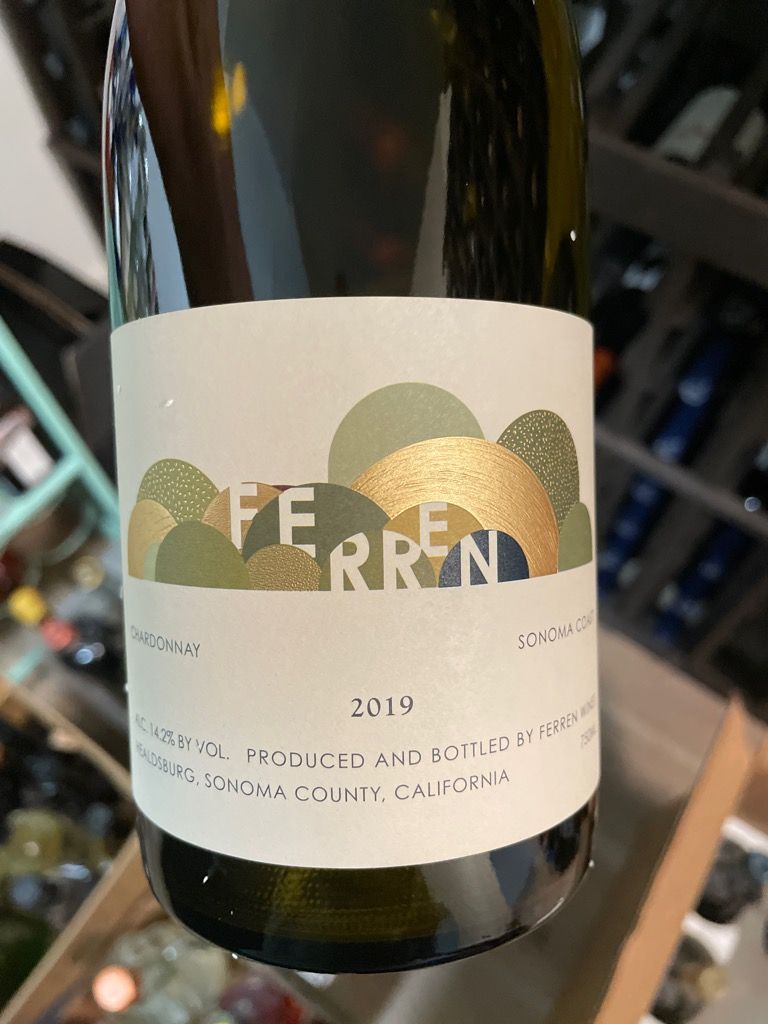 2019 Ferren Wines Chardonnay, USA, California, Sonoma County, Sonoma ...
