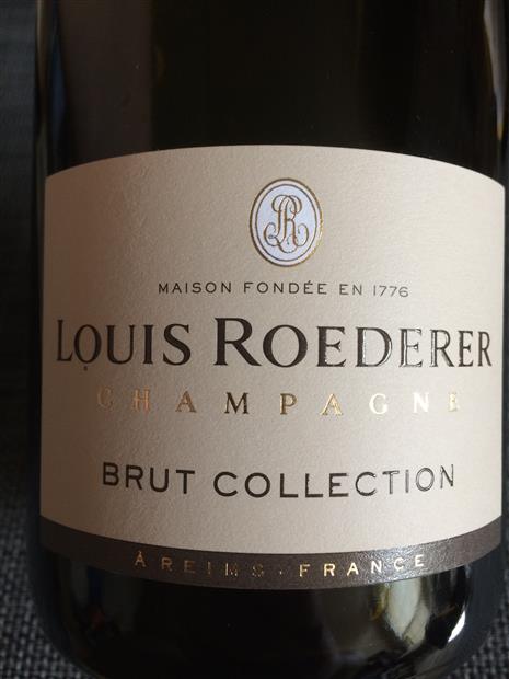 NV Louis Roederer Champagne Collection Brut, France, Champagne 