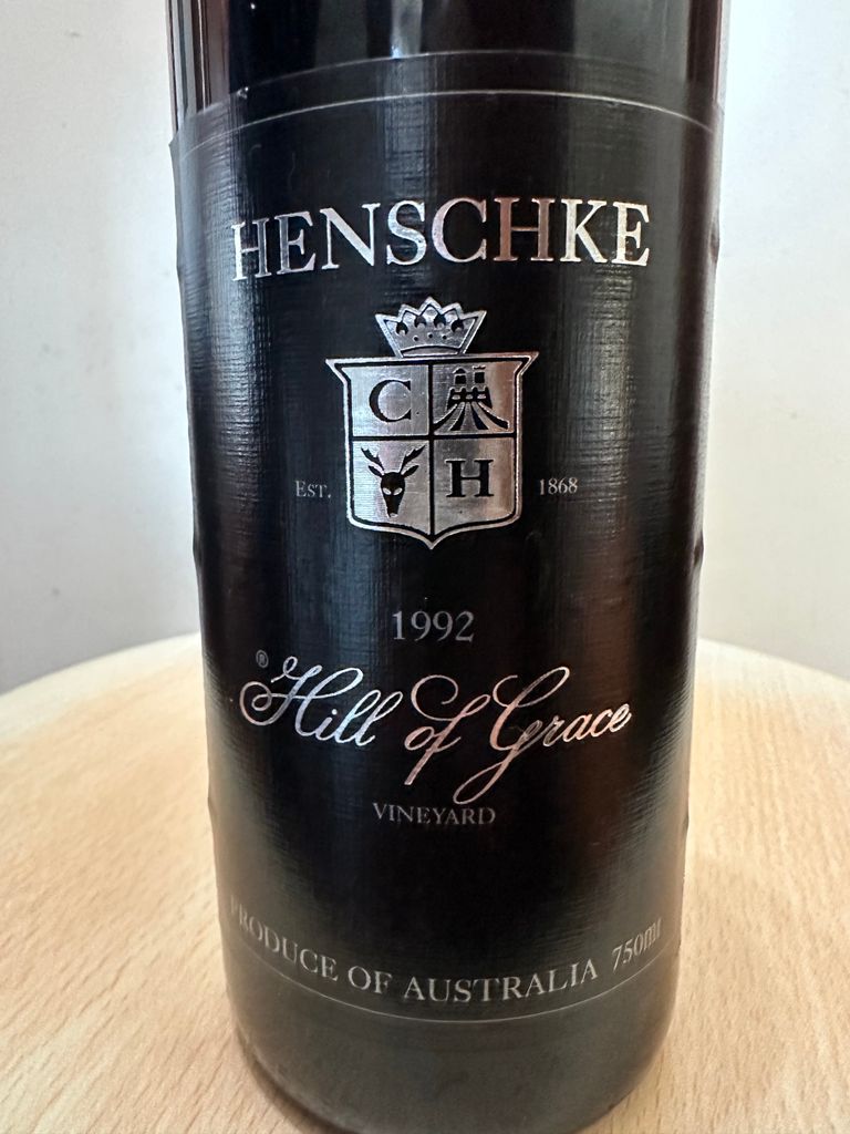 1992 Henschke Shiraz Hill of Grace - CellarTracker