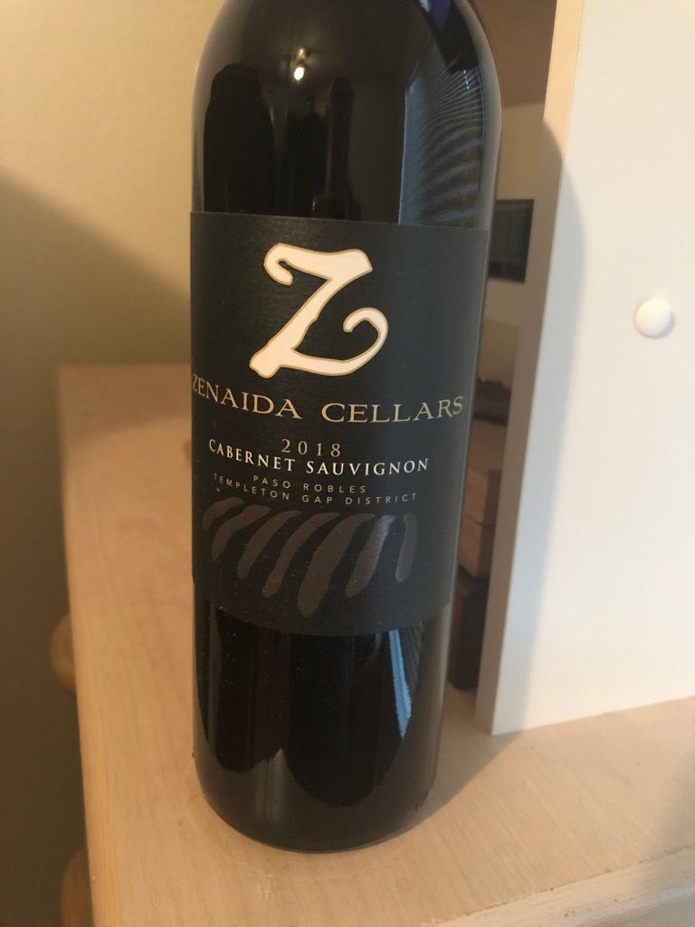 2018 Zenaida Cellars Sauvignon, USA, California, Central Coast