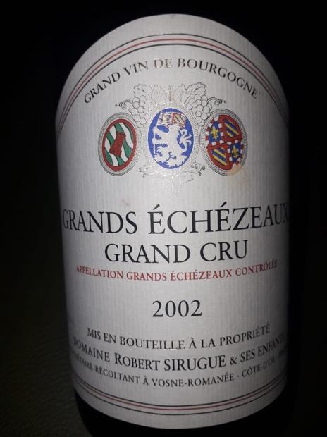 2002 Domaine Robert Sirugue Grands-Echezeaux - CellarTracker