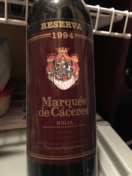 1994 Marqués de Cáceres Rioja Gaudium Gran Vino - CellarTracker