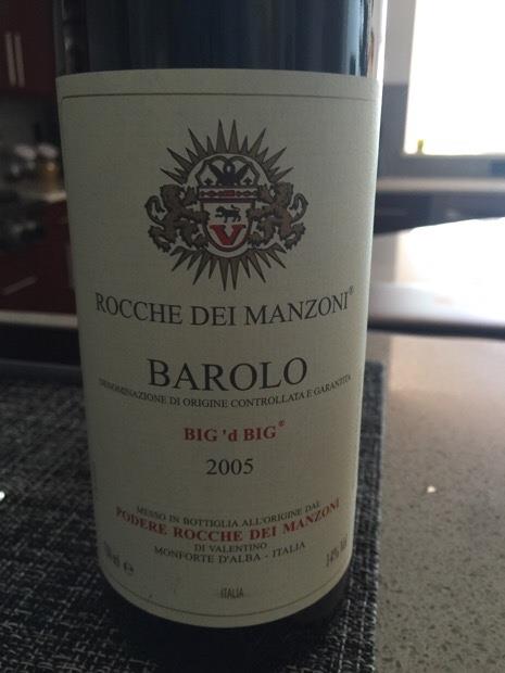 2005 Podere Rocche dei Manzoni Barolo Riserva Vigna d'la Roul, Italy ...