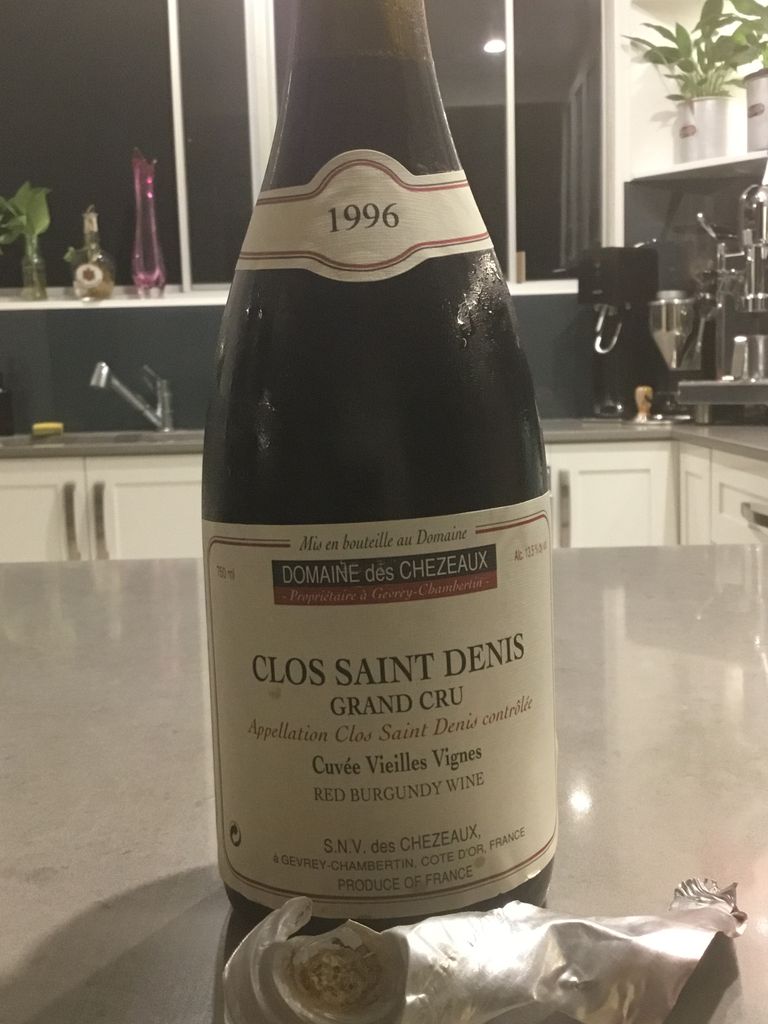 2011 Domaine des Chezeaux Clos St. Denis Vieilles Vignes